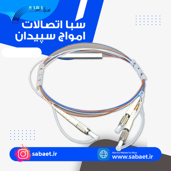اسپلیتر فیبر نوری ۲*۱ Din 0.9mm